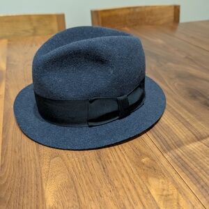 Rag & Bone Gray Fedora Hat